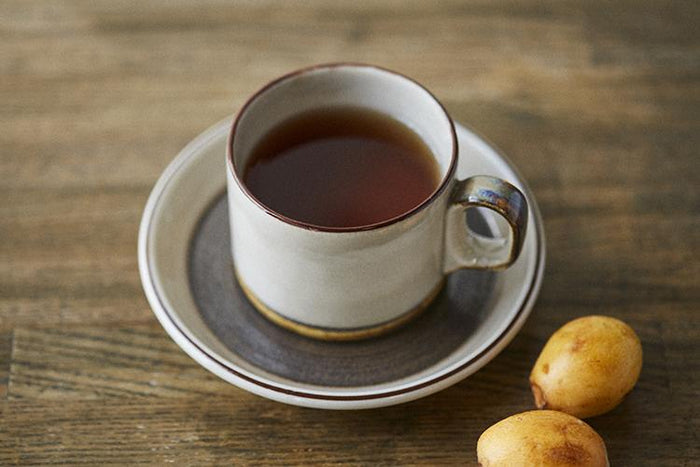 ホットで楽しむねじめびわ茶