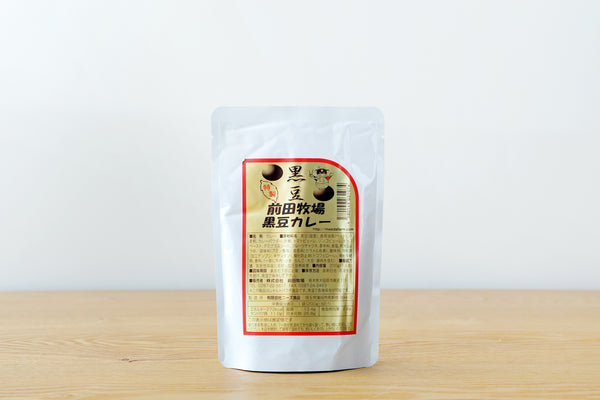 【賞味期限間近】前田牧場の愛情ゴロゴロビーフカレー（黒豆）